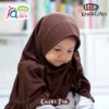 Jilbab Anak JAFR - Little Khodijah 10 Coklat Tua